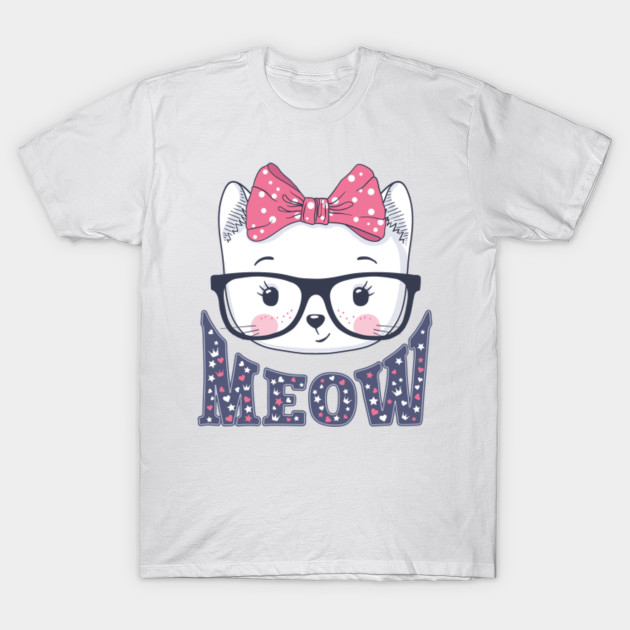 Cute cat T-Shirt-TOZ